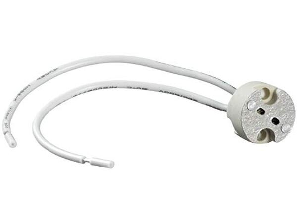 DOTLUX Sockel mit Anschlusskabel LB25 G5,3 Sockel mit 12,5 cm Kabel