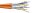 DRAKA Datenkabel Cat7 1000MHz Cca UC900SS 2x4P23 S/FTP LSHF orange TR500