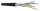 DRAKA Datenkabel Cat7 1000MHz UC900HS 4P23 S/FTP PE schwarz RG100