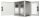 EcoDNT Wandschrank 19-Zoll vertikal WGV2504 BTH: 600x250x545mm 4HE RAL7035