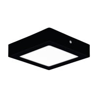 EGLO LED-Deckenleuchte LB25 Fueva Pro CCT 170x170mm schwarz