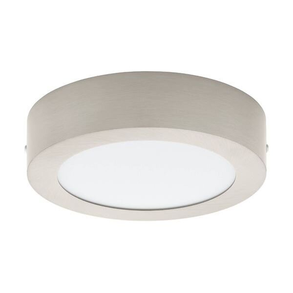 EGLO LED-Deckenleuchte LB25 Fueva Pro CCT D:170mm Nickel-Matt