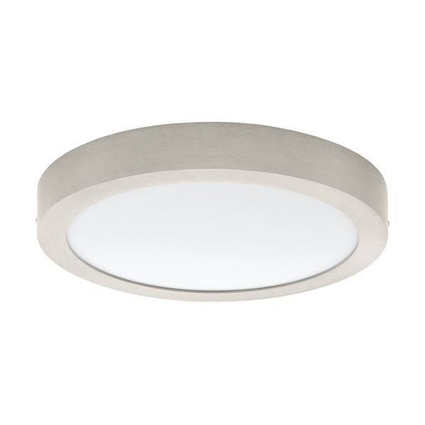 EGLO LED-Deckenleuchte LB25 Fueva Pro CCT D:300mm Nickel-Matt