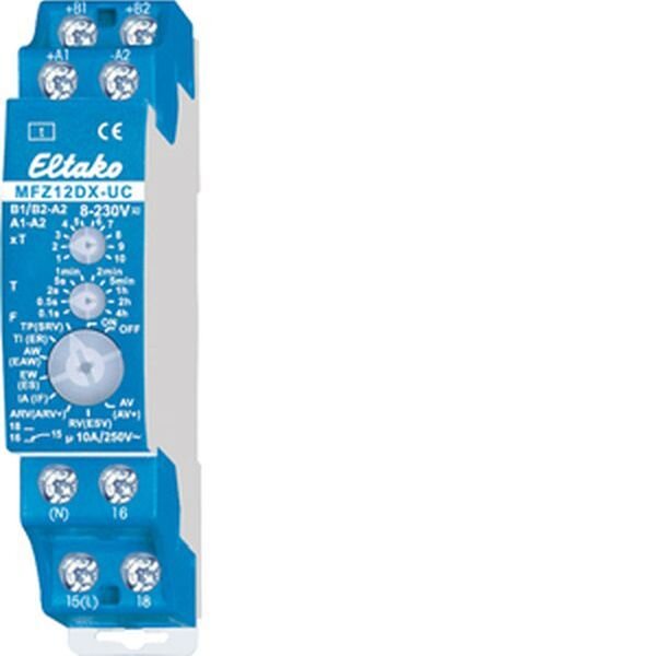 ELTAKO Multifunktionszeitrelais MFZ12DX-UC mit 18 Funktionen