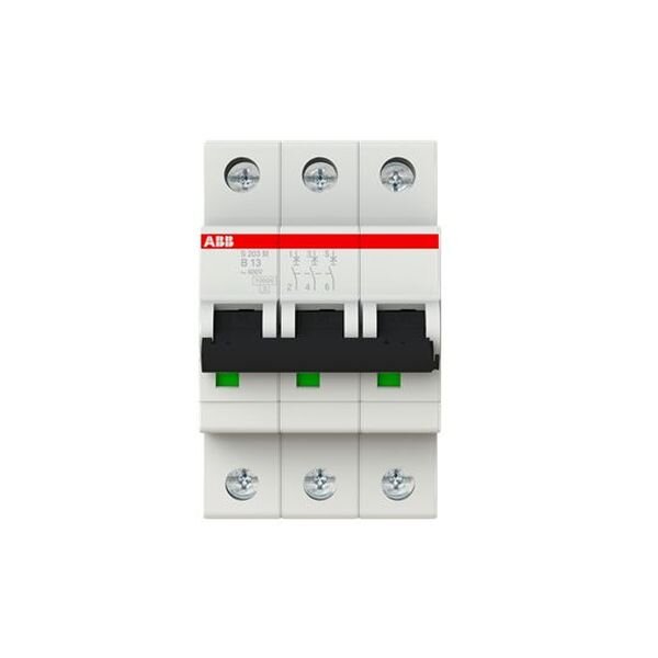 ABB Leitungsschutzschalter S203M-B13 B13A 3polig 10kA