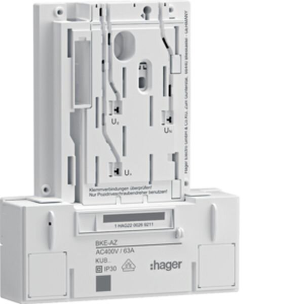 HAGER BKE-Adapter KU83LHE BKE-A 3-phas. Basis VPE 1Stk