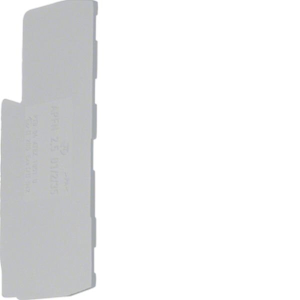 HAGER Endplatte KWE08G f&uuml;r KYA02LH3 KYA02LP KYA02KD