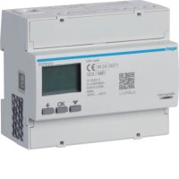 HAGER Energiezähler 3phasig direkt 125A 6M S0 MID