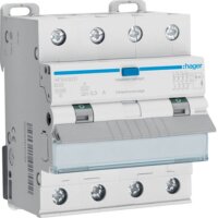 HAGER FI/LS-Schalter AFX432D 4polig 10kA B32A 0,3A A