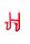 ALPHATEC Haken Mediaverteiler aus Stahl rot