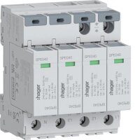 HAGER Überspannungsableiter 4P T2 TNS Uc 275V In...