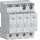 HAGER &Uuml;berspannungsableiter 4P T2 TNS/TT Uc 275V In 20kA Imax 40kA
