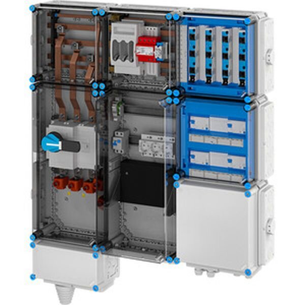 HENSEL Ladeverteiler Mi EV 22kW 4101 f 4 Ladepunkte je 22kW