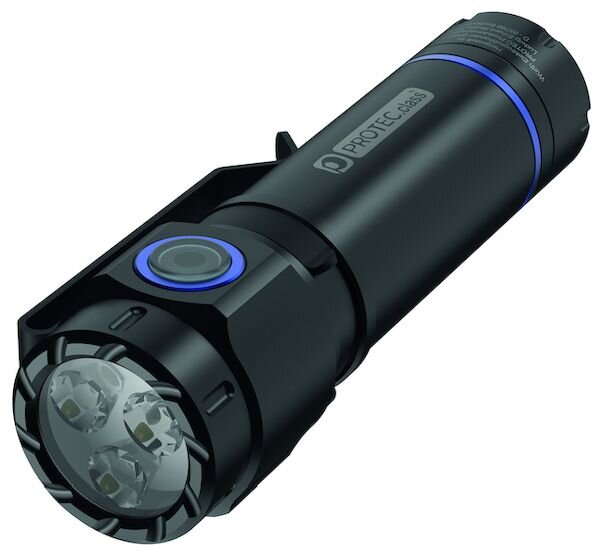 PROTEC LED-Taschenlampe Mini-Boost PLEDTL Li-Ion Akku USB