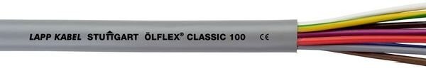 LAPP PVC-Steuerl. o. Schutzleiter Eca &Ouml;LFLEX CLASSIC 100 300/500V 5x1,5 RG100m