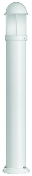 LCD Pollerleuchte LB25 1x E27 75W H:1000mm weiss