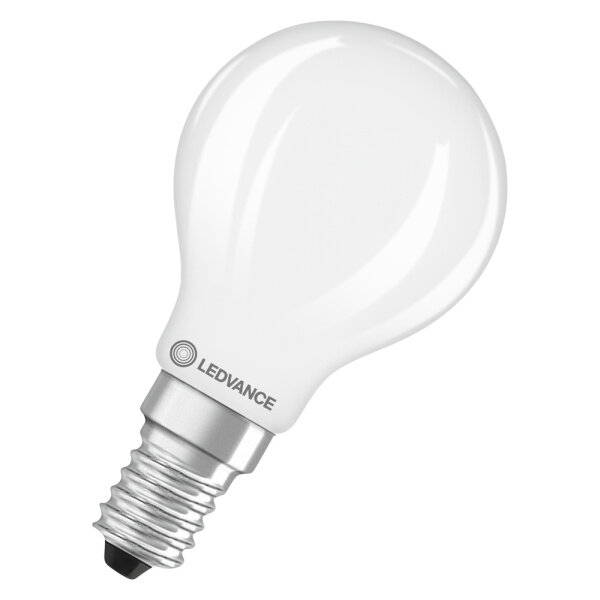 LEDVANCE LED-Leuchtmittel CLAS P 60 DIM P 5.5W 827 FIL FR E14