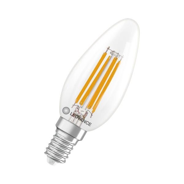 LEDVANCE LED-Leuchtmittel LB25 CLB40 DIM 3,4W 827 FILCL E14 P