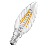 LEDVANCE LED-Leuchtmittel LB25 CLBW40 3,4W 827 FILCL E14 P