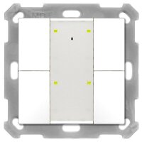 MDT Taster Plus 55 4-fach reinweiß matt