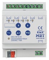 MDT Universalaktor 6-fach 4TE REG 16A 230VAC 100F 15EVG