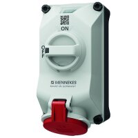 MENNEKES Wandsteckdose 5613506G DUOi 32A5P6h 400V IP44