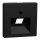 MERTEN Zentralplatte MEG45210403 UAE-Einsatz sw matt System M