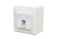 METZ Datenanschlussdose E-DAT C6A IDC 1 Port AP...