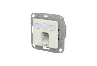 METZ Datenanschlussdose E-DAT C6A IDC 1 Port UPk reinweiss