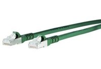 METZ Patchkabel Cat6A ISO/IEC 10G AWG26 2xRJ45 grün...