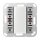 JUNG Tastsensormodul A52941ST KNX Universal 4fach