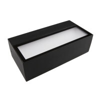 NOBILE LED-Wandleuchte LB25 WL-RE200 IP65 schwarz-matt...