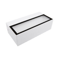 NOBILE LED-Wandleuchte LB25 WL-RE200 IP65 weiß-matt...