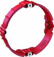 OBO Putzausgleichsring ZU 12-PR f.UP-Dose signalrot RAL3001