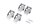PHILIPS Einbauklemmen RC159Z Plaster Ceiling SMB-PLC