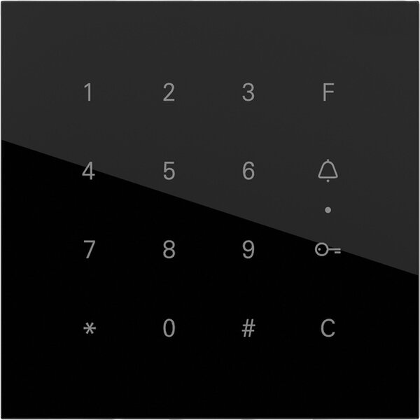 GIRA Tastaturmodul Keyless In System 106 G Schwarz
