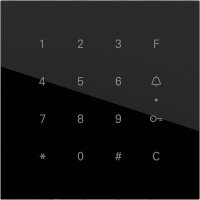 GIRA Tastaturmodul Keyless In System 106 G Schwarz