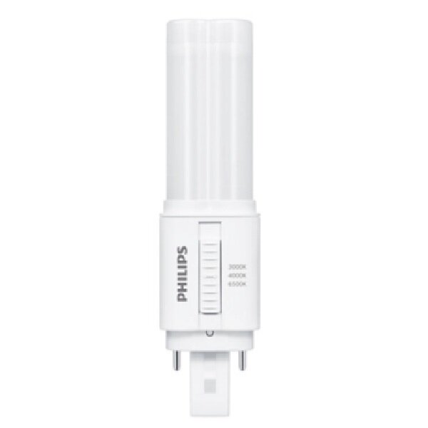 PHILIPS LED-Leuchtmittel CorePro LED PLC 360D 5.9W 3CCT 2P G24d