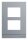 BUSCH-JAEGER Frontplatte 41392CF-S-03 Audio 1/2