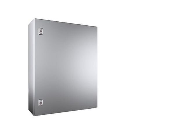 RITTAL Kompakt-Schaltschrank AX Edelstahl 1.4301 1t&uuml;rig 600x760x210mm