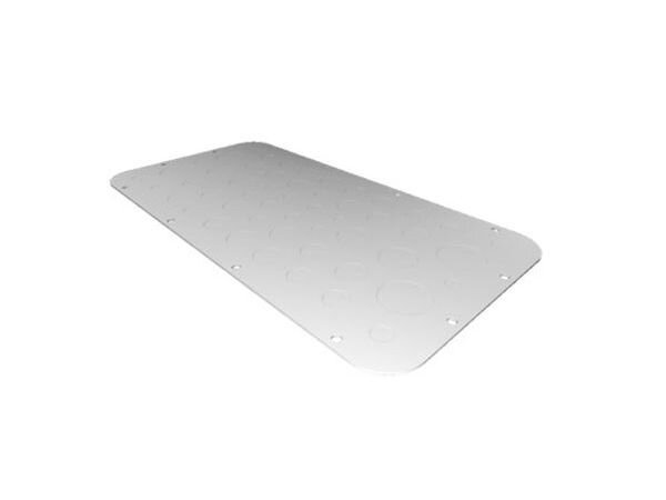 RITTAL Metall-Flanschplatte AX metr. Vorpr&auml;gung Gr. 7 436x221mm