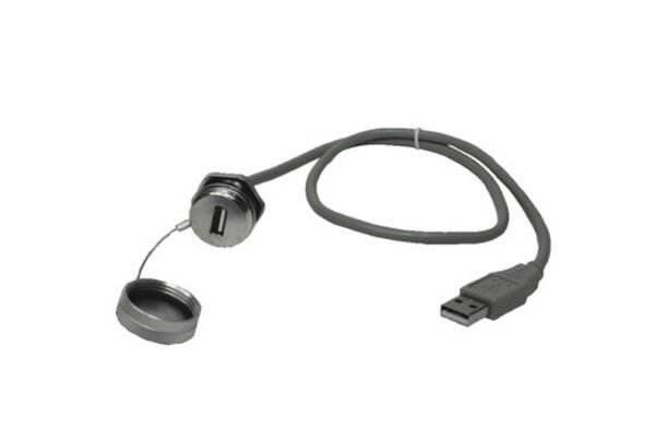 RITTAL USB-Verl&auml;ngerung 0,5m Bauform A mit Wandanschluss