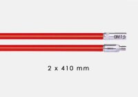 RUNPOTEC Zubehörset RUNPOSTICKS rot (hart) - 2x410mm