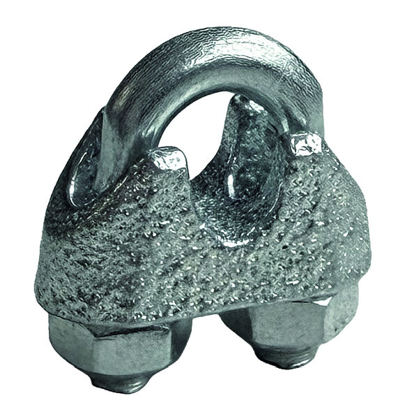 PROTEC Drahtseilklemme PDSK3 3mm 1/8" Stahl verzinkt