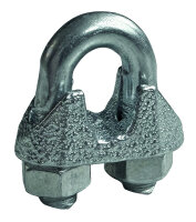 PROTEC Drahtseilklemme PDSK5 5mm 3/16" Stahl verzinkt