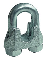 PROTEC Drahtseilklemme PDSK10 10mm 3/8" Stahl verzinkt
