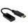 SCMP DisplayPort-HDMI Adapter VALUE Adapterkabel 4K DP-HDMI ST/BU