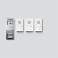 SIEDLE Audio-Sprechanlagen-Set SET CAB 850-3 E/W DFH...
