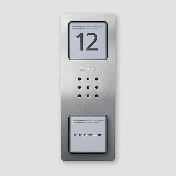 SIEDLE Audio-T&uuml;rstation f&uuml;r CA 812-1 E Edelstahl Compact Audio