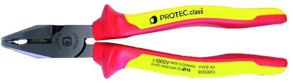 PROTEC Kraftkombizange m.Schneide 200mm PVDE-K2